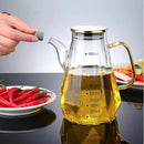 Frasco de Óleo de Vidro com Alça e Tampa - OilGlass Premium