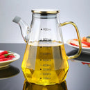 Frasco de Óleo de Vidro com Alça e Tampa - OilGlass Premium
