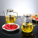 Frasco de Óleo de Vidro com Alça e Tampa - OilGlass Premium