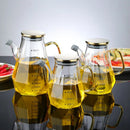 Frasco de Óleo de Vidro com Alça e Tampa - OilGlass Premium