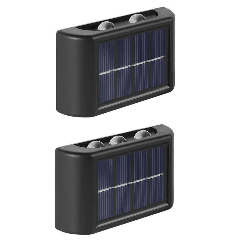 Arandela LED Externa à Prova d'Água -EcoLuz Solar