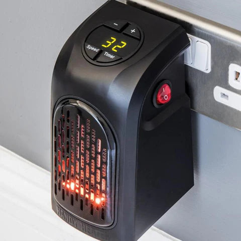 Aquecedor Portátil Elétrico - HeatSafe Compact