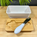 Manteigueira Porcelana Elegance ButterElegance