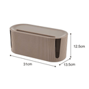 Caixa Organizadora com Filtro de Linha Integrado- WireBox Clean