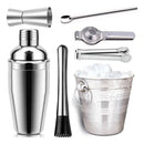 Kit Profissional 7 Peças com Coqueteleira Inox - CaipiraMaster