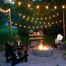 Varal de Luzes Impermeável Decorativo - LuzJardim Bivolt