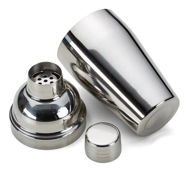Kit Profissional 7 Peças com Coqueteleira Inox - CaipiraMaster