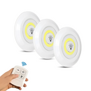 Kit 3 Lâmpadas Led Sem Fio com Controle Remoto -LumiControl