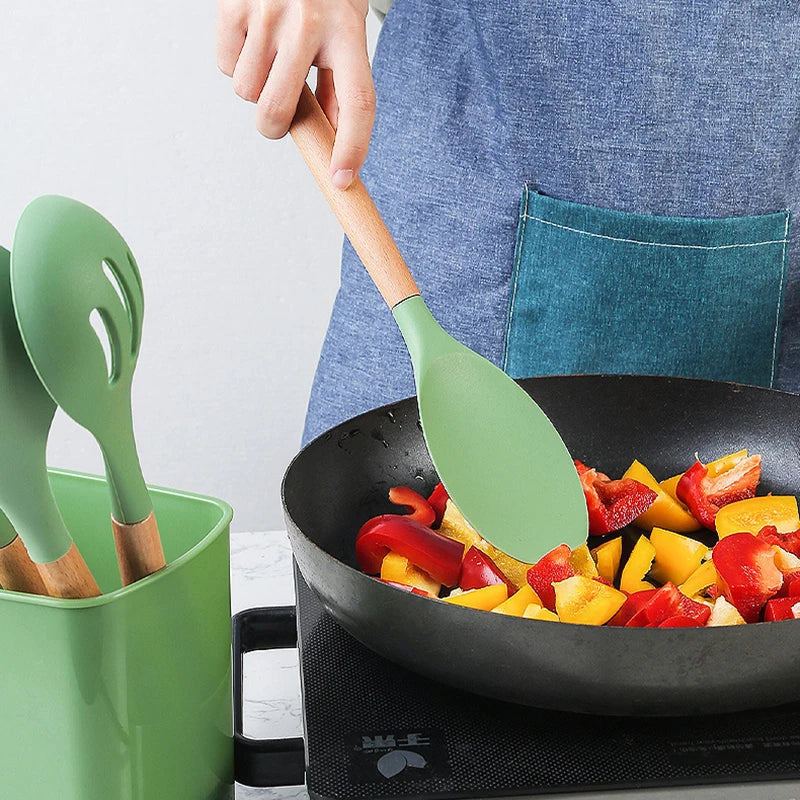 Utensílios de Cozinha em Silicone Minimalista - SiliconeChef Set