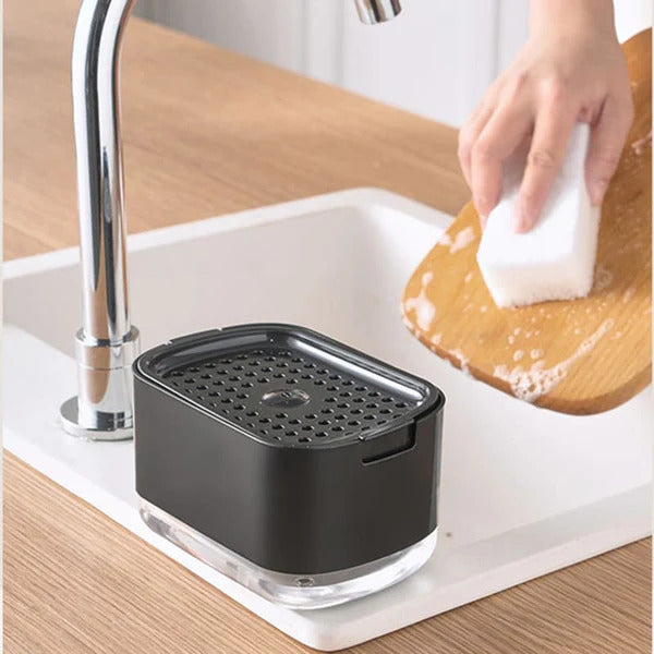 Dispensador CleanPro- Duplo com Porta Esponja