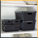 Kit de 5 Caixas Organizadoras com Tampa - OrganizePro