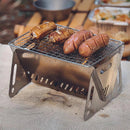 Churrasqueira Portátil Multifuncional em Aço Inoxidável -Master Grill