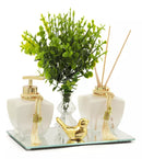 Kit Decorativo Completo com Bandeja  - EleganceLavabo