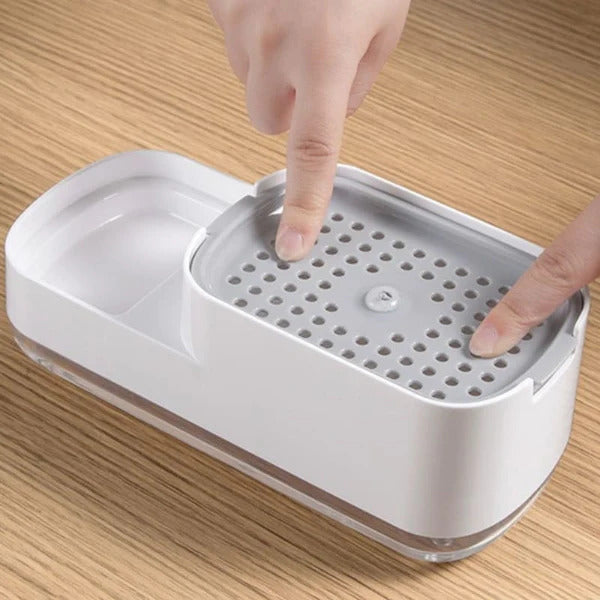 Dispensador CleanPro- Duplo com Porta Esponja