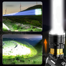 Lanterna de Cabeça com Zoom e Recarga USB - HeadBeam Ultra