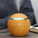 Umidificador ultrassônico com aromaterapia e LED - AirZen Diffuser