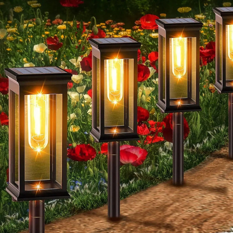 Luminária Solar LED para Jardim - GardenGlow