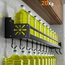 Suporte de Temperos Multiuso de Alumínio para Cozinha |AluFlix