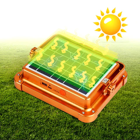 Refletor LED com Carregador Integrado - PowerLux Solar