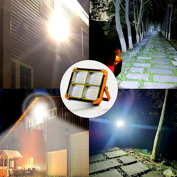 Refletor LED com Carregador Integrado - PowerLux Solar