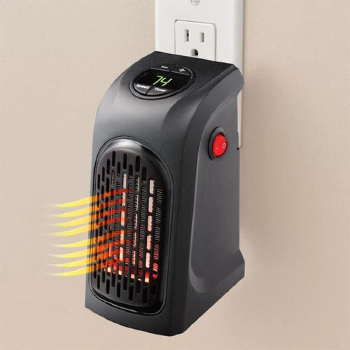 Aquecedor Portátil Elétrico - HeatSafe Compact