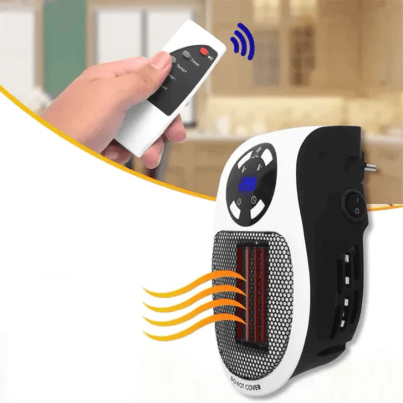 Aquecedor Portátil com Controle Remoto - HeatWave