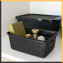 Kit de 5 Caixas Organizadoras com Tampa - OrganizePro