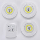 Kit 3 Lâmpadas Led Sem Fio com Controle Remoto -LumiControl