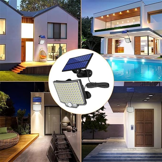 Outdoor Solar Led Impermeável para Jardim |EcoLuz