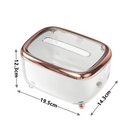 Caixa de Armazenamento Elegante para Lenços de Papel EleganceBox
